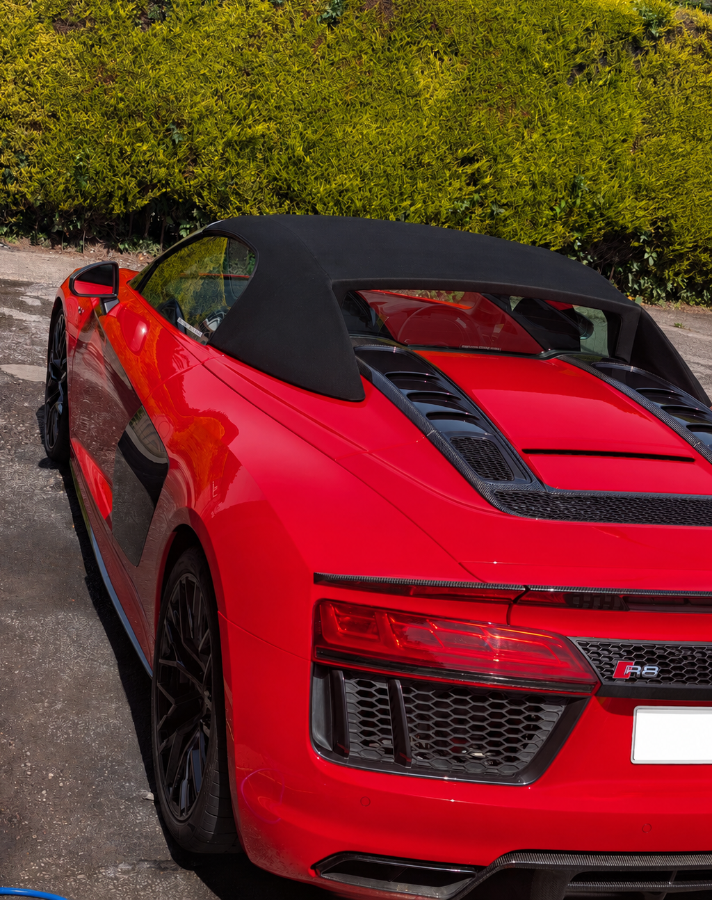 Audi R8 rear after detail